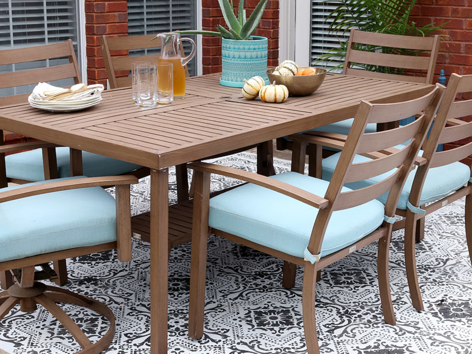 Inspiring Patio Floor Paint Patio Floor Stencil Trend