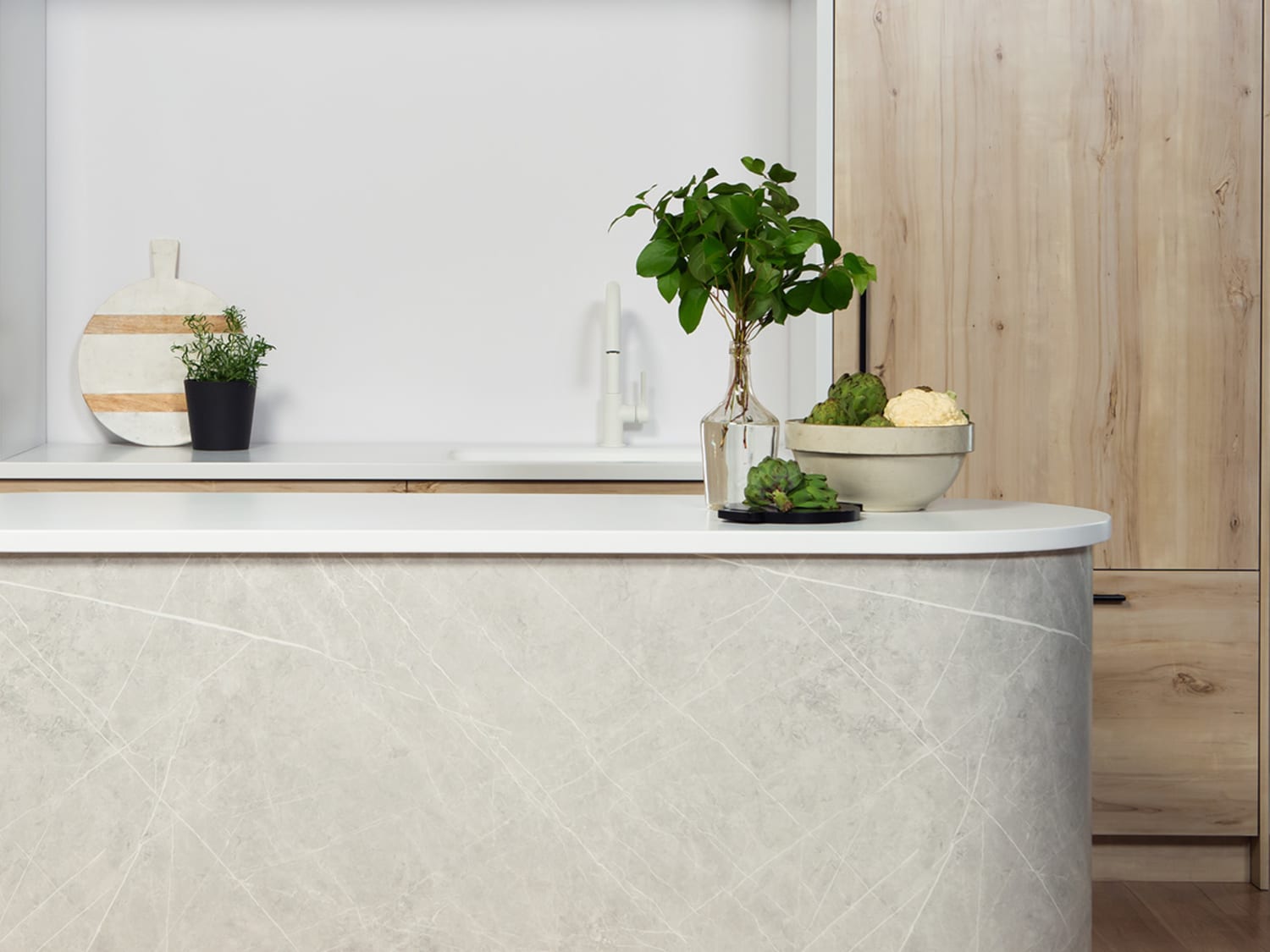 Ideas For Curved Kitchen Peninsula Ideas images