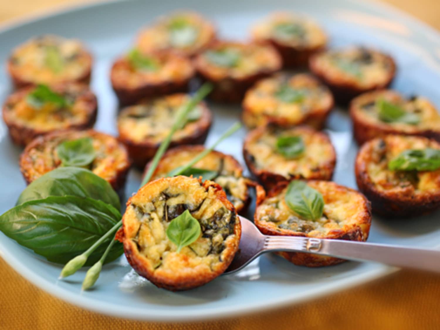 Make Ahead Recipe Crustless Mini Quiches Kitchn
