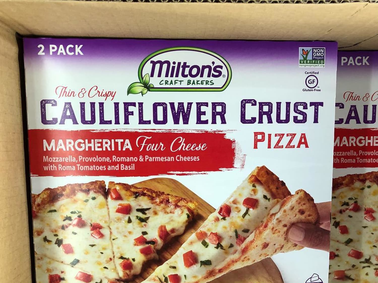 Fresh Brothers Cauliflower Crust Pizza Nutrition ...