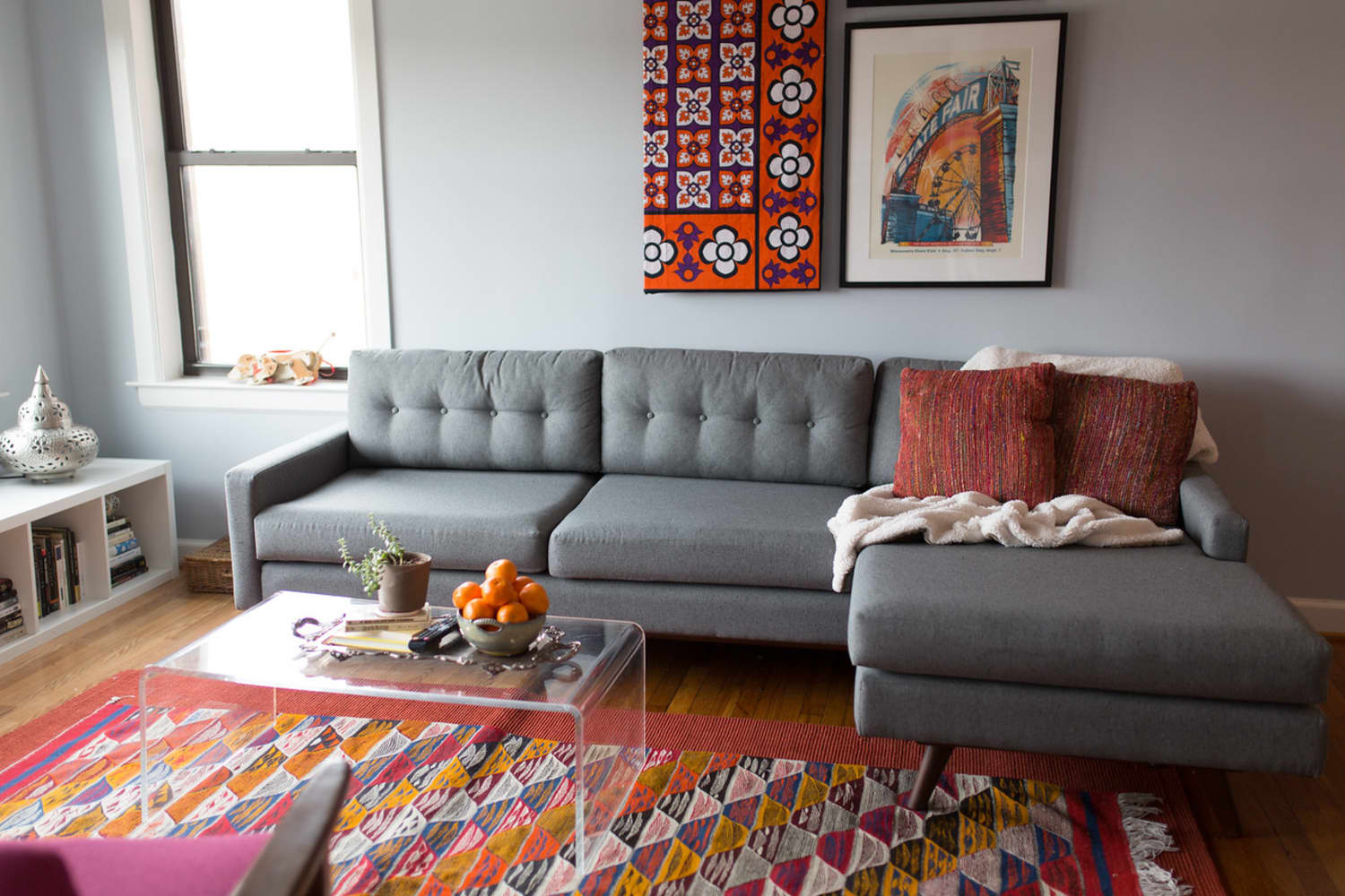 A Couple’s First Apartment Together Full of Travel Finds & Blended Style