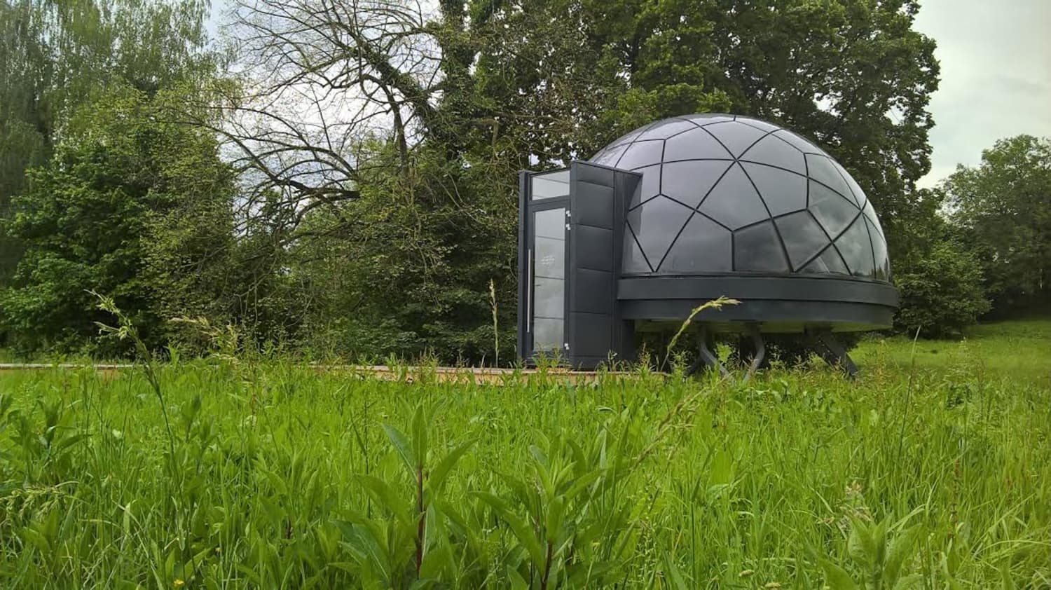 These Mobile Prefab Domes Are Inspired by Camping