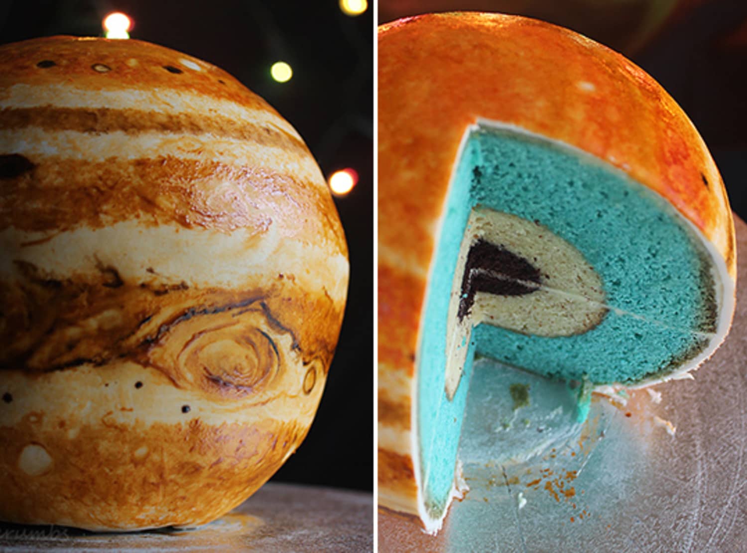 Baking For Geeks: Learn How To Make a Cake That Looks Like Jupiter