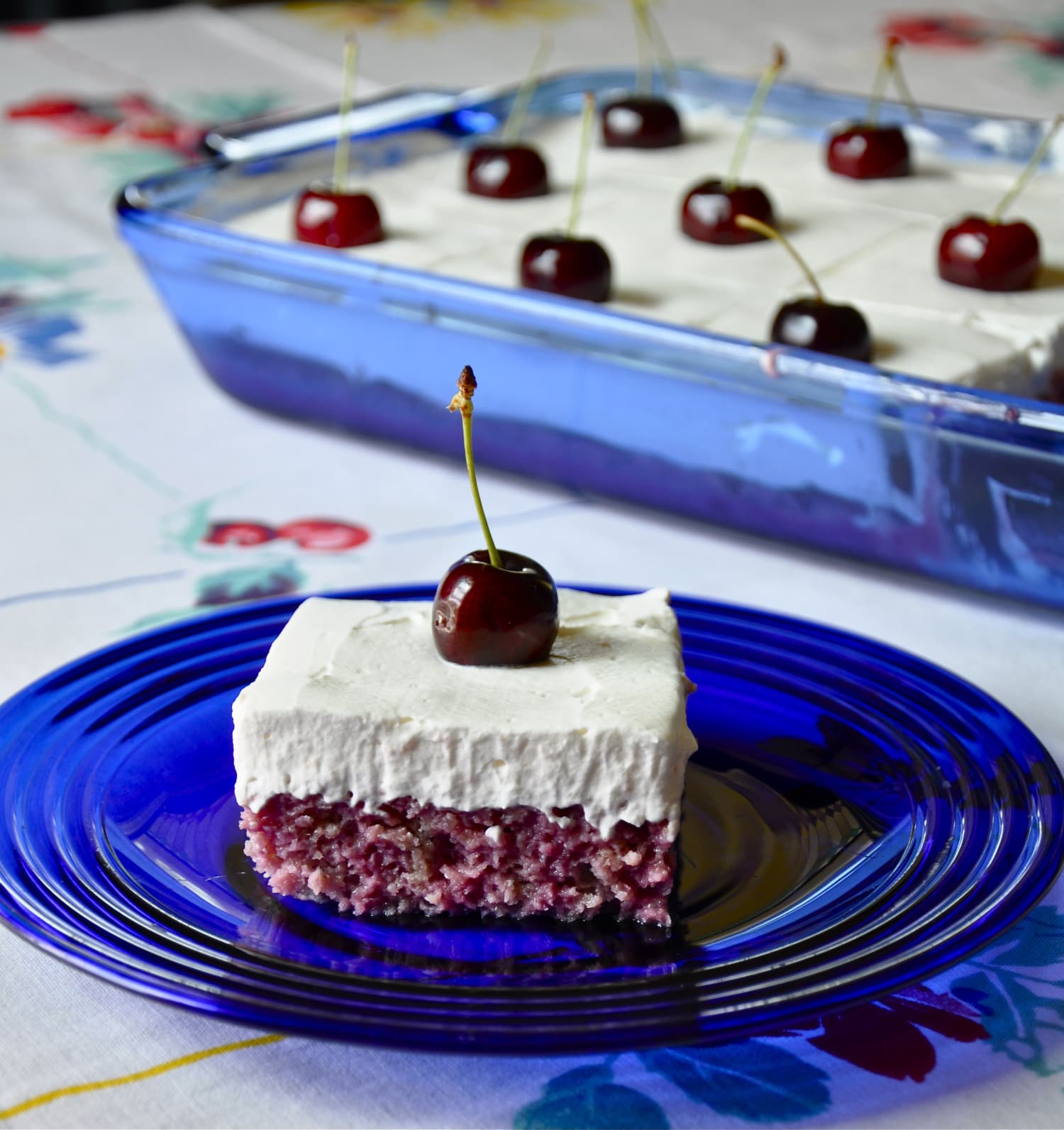 Recipe: Cherry-Almond Poke Cake