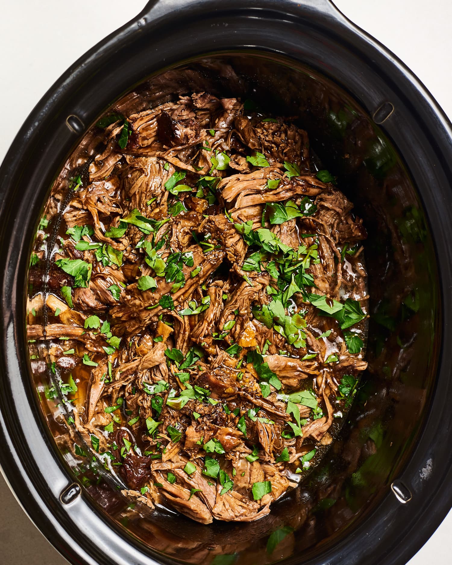 Recipe: Slow Cooker Shredded Balsamic Beef