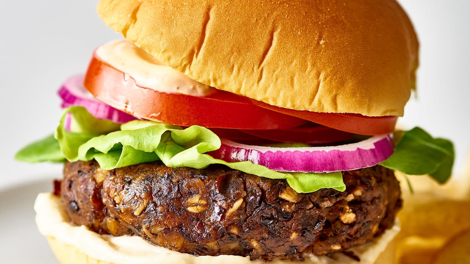 Easy 5-Ingredient Black Bean Veggie Burgers-image