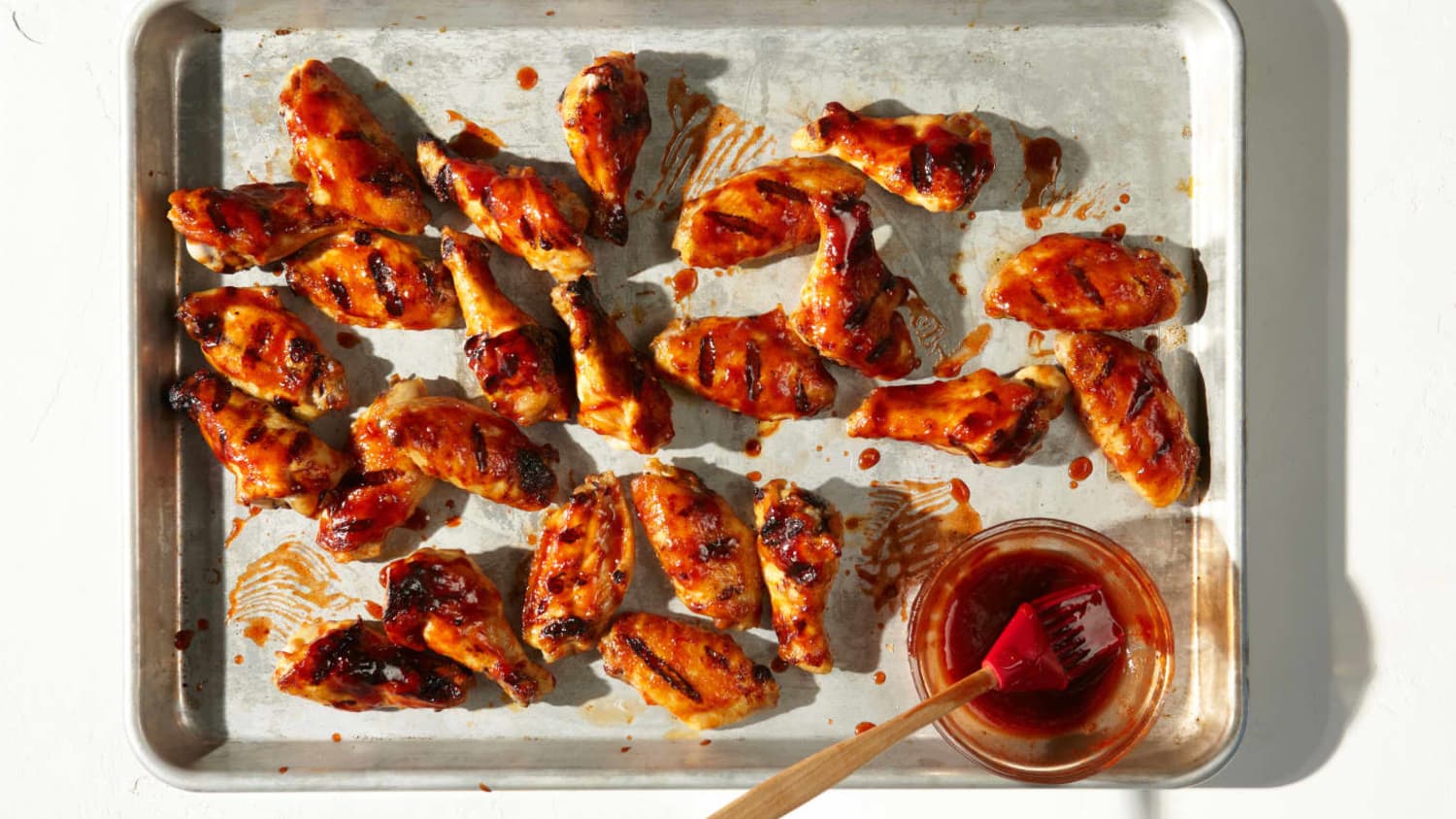 Grilled BBQ Chicken Wings-image