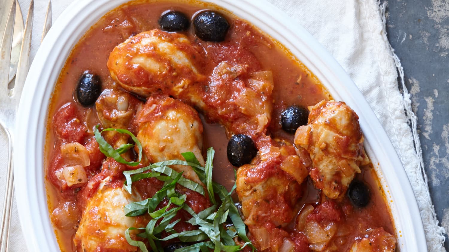 30-Minute Cacciatore Chicken-image