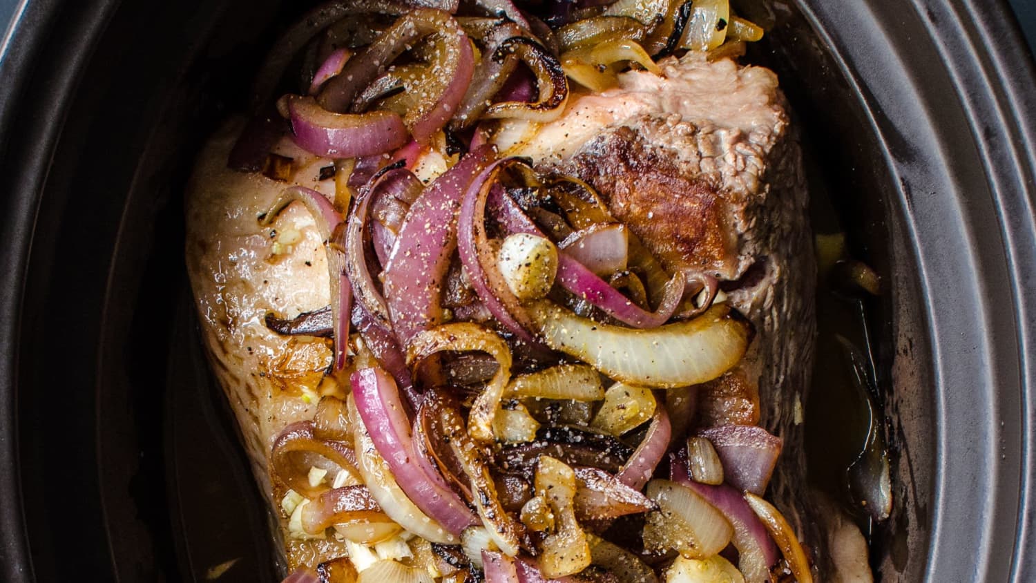Slow Cooker Brisket and Onions-image