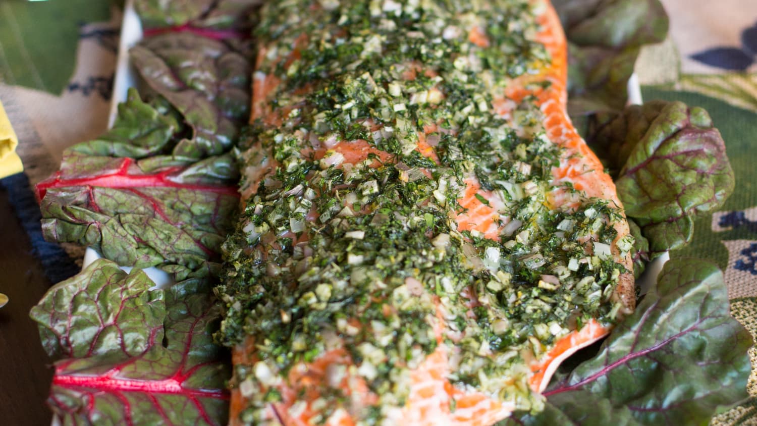 Foolproof Salmon Baked with Olive Oil & Herbs-image
