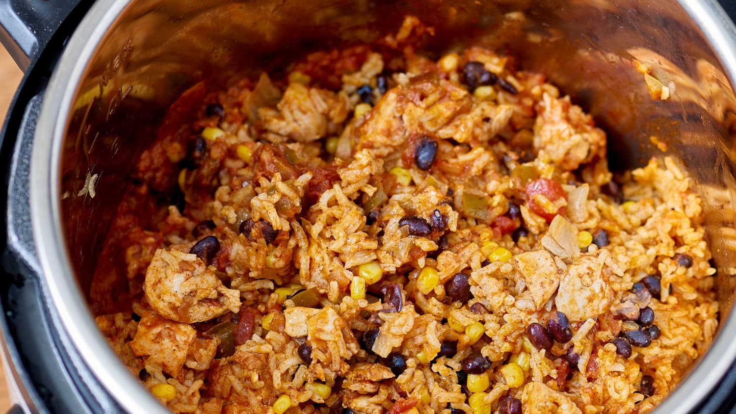 Instant Pot Weeknight Chicken and Rice Burrito Bowls-image