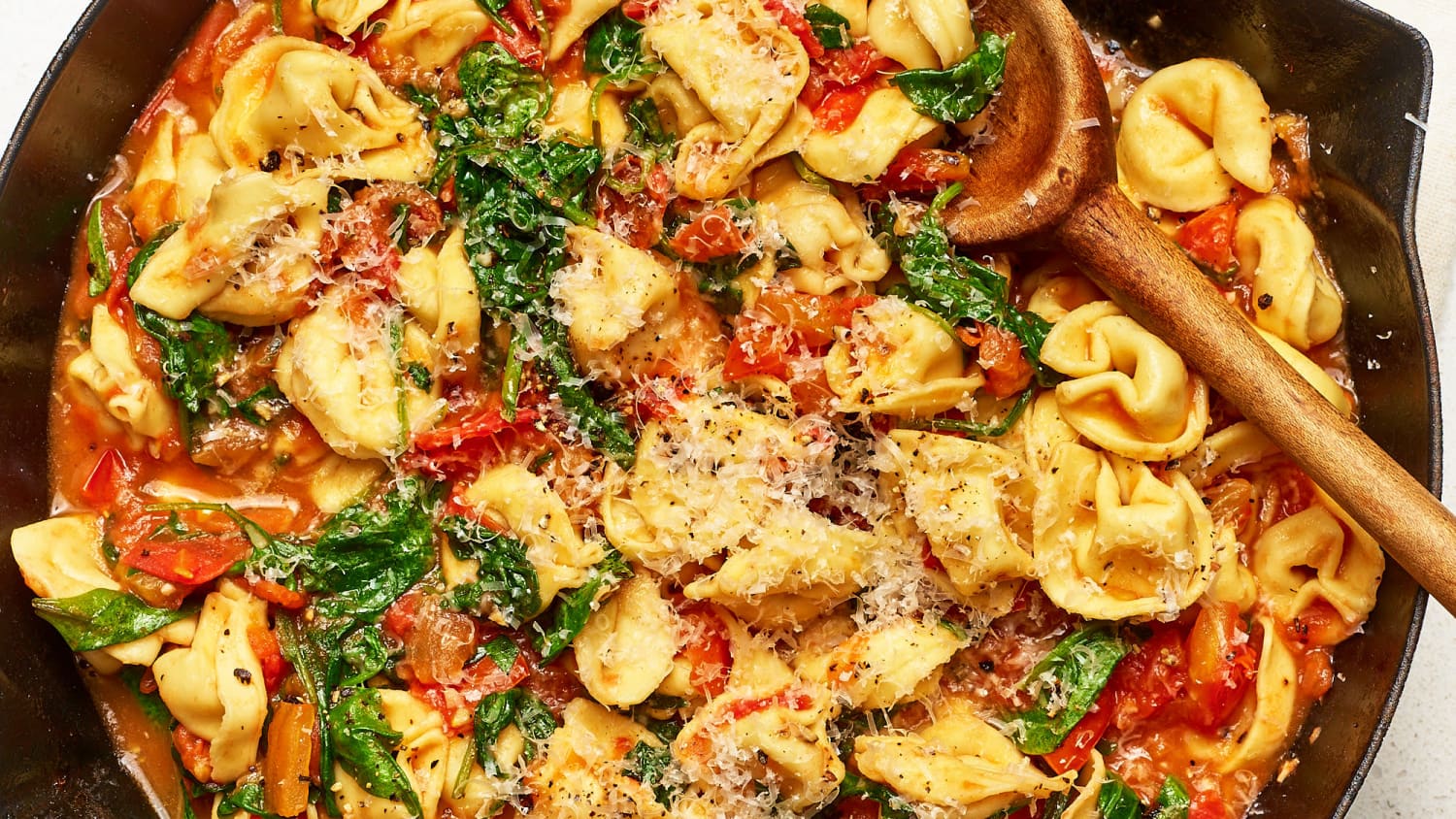 Tuscan Tortellini Skillet-image