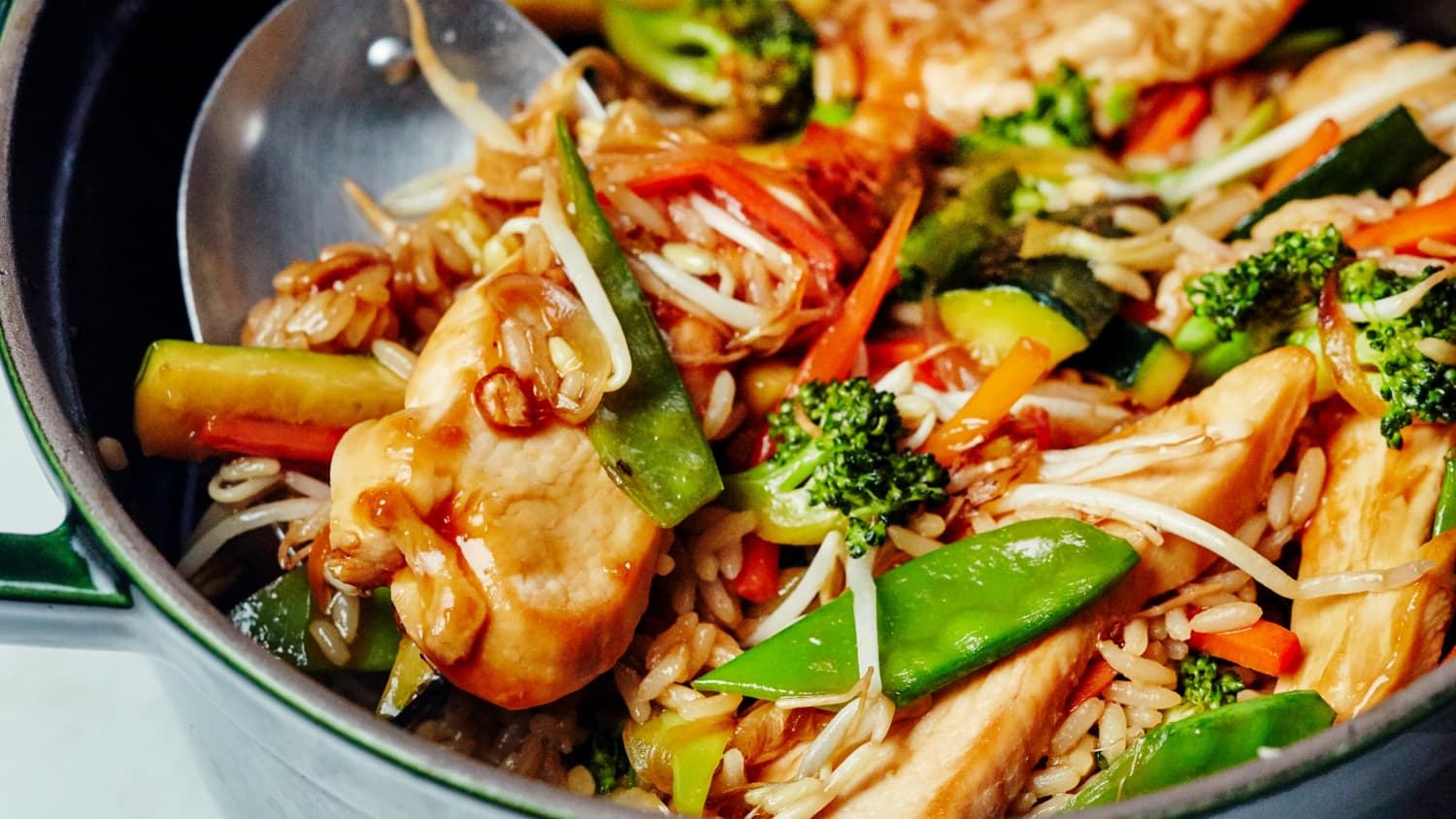 One-Pot Chicken Teriyaki with Vegetables & Rice-image