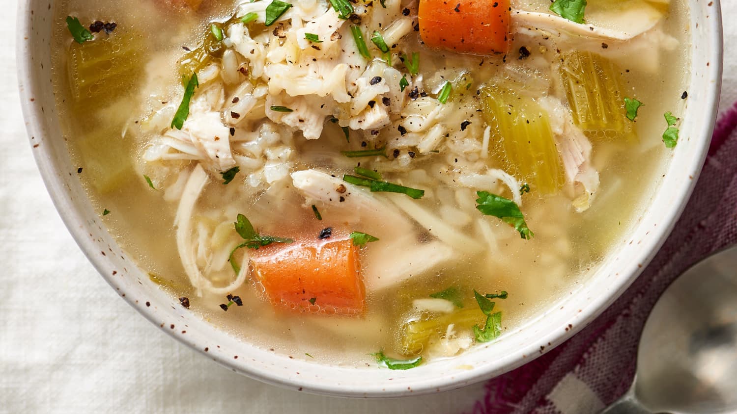 How To Make Chicken and Rice Soup-image