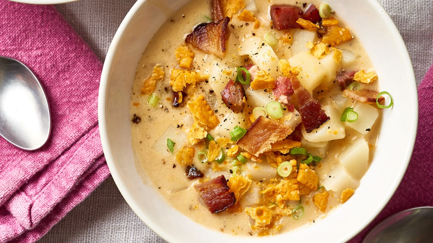 How To Make Easy Slow Cooker Potato Soup-image