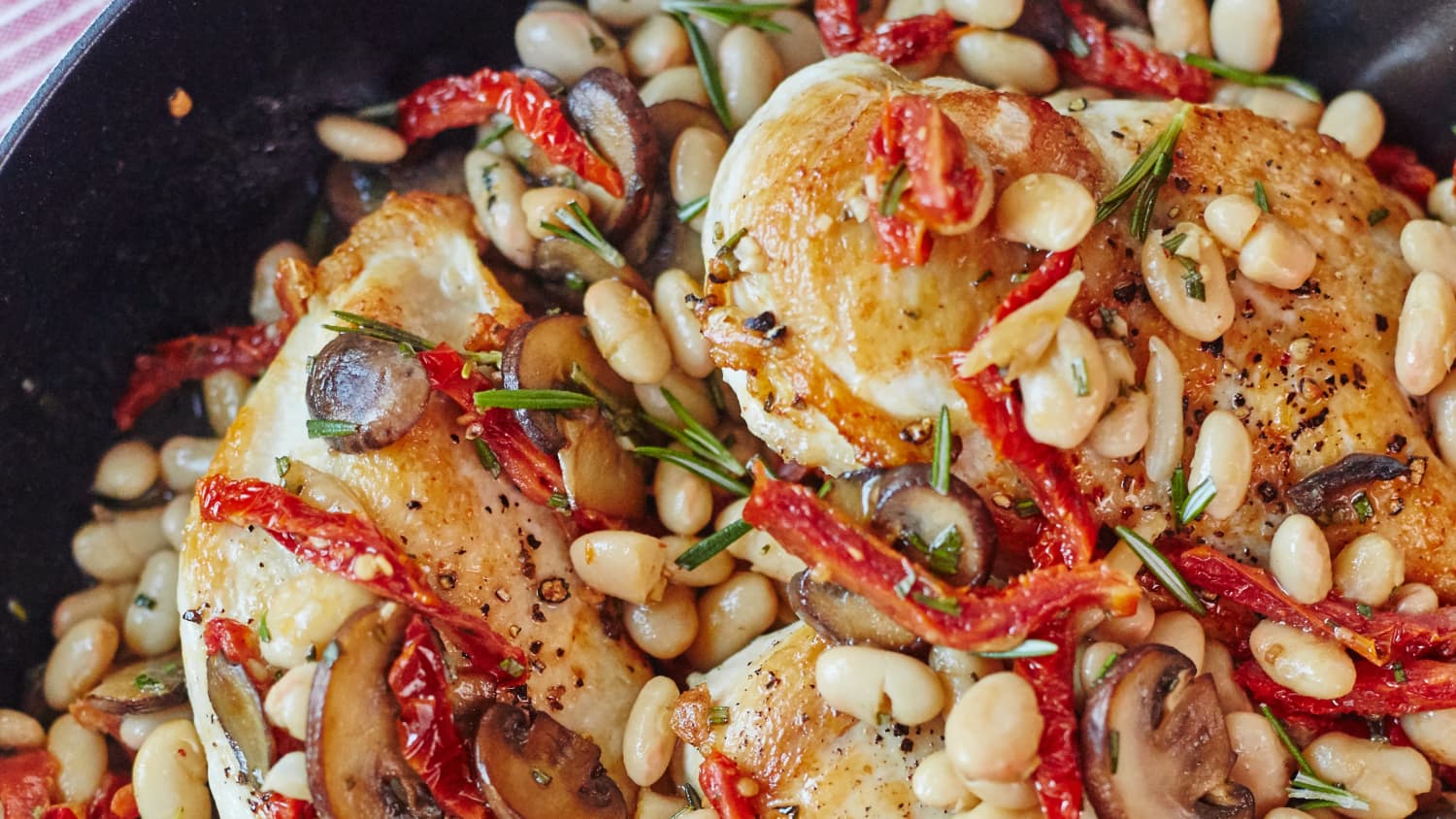 Tuscan Chicken Skillet-image