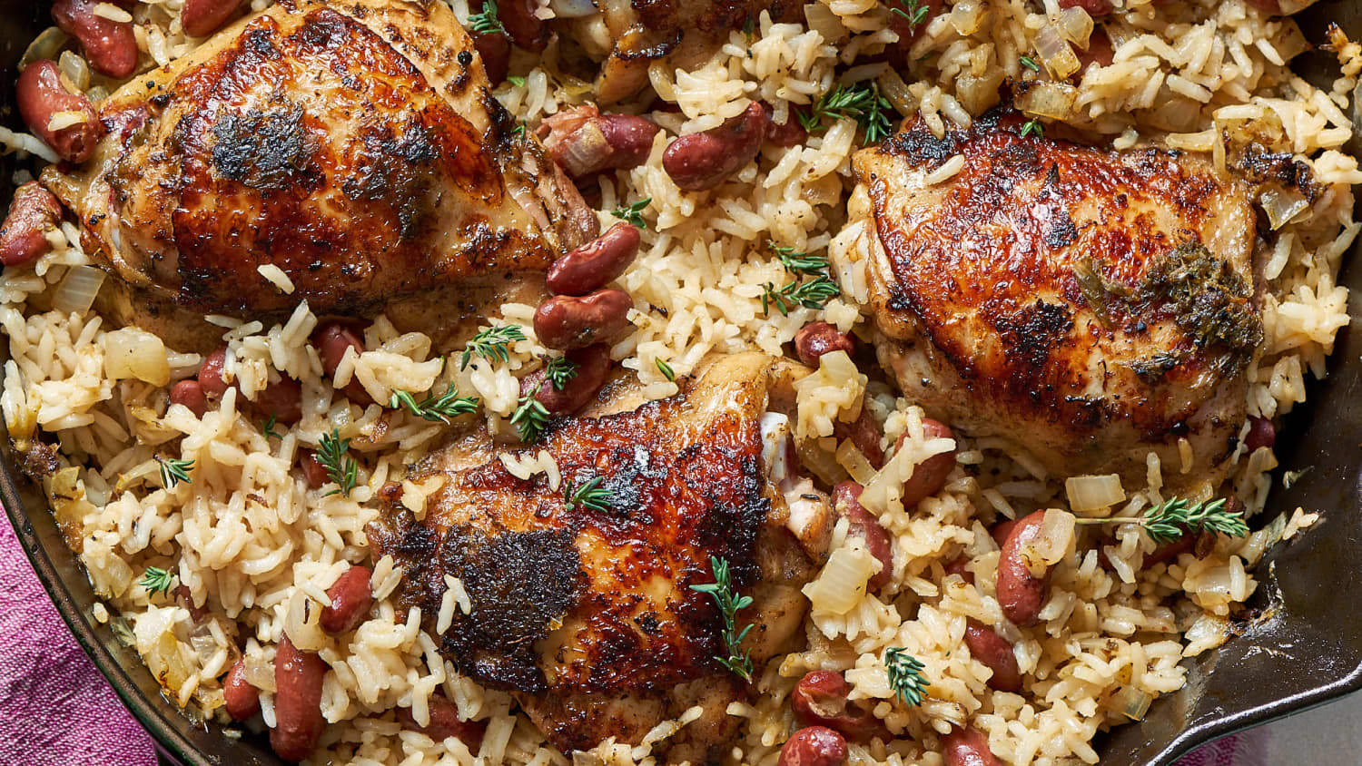 Jerk Chicken Skillet Dinner-image