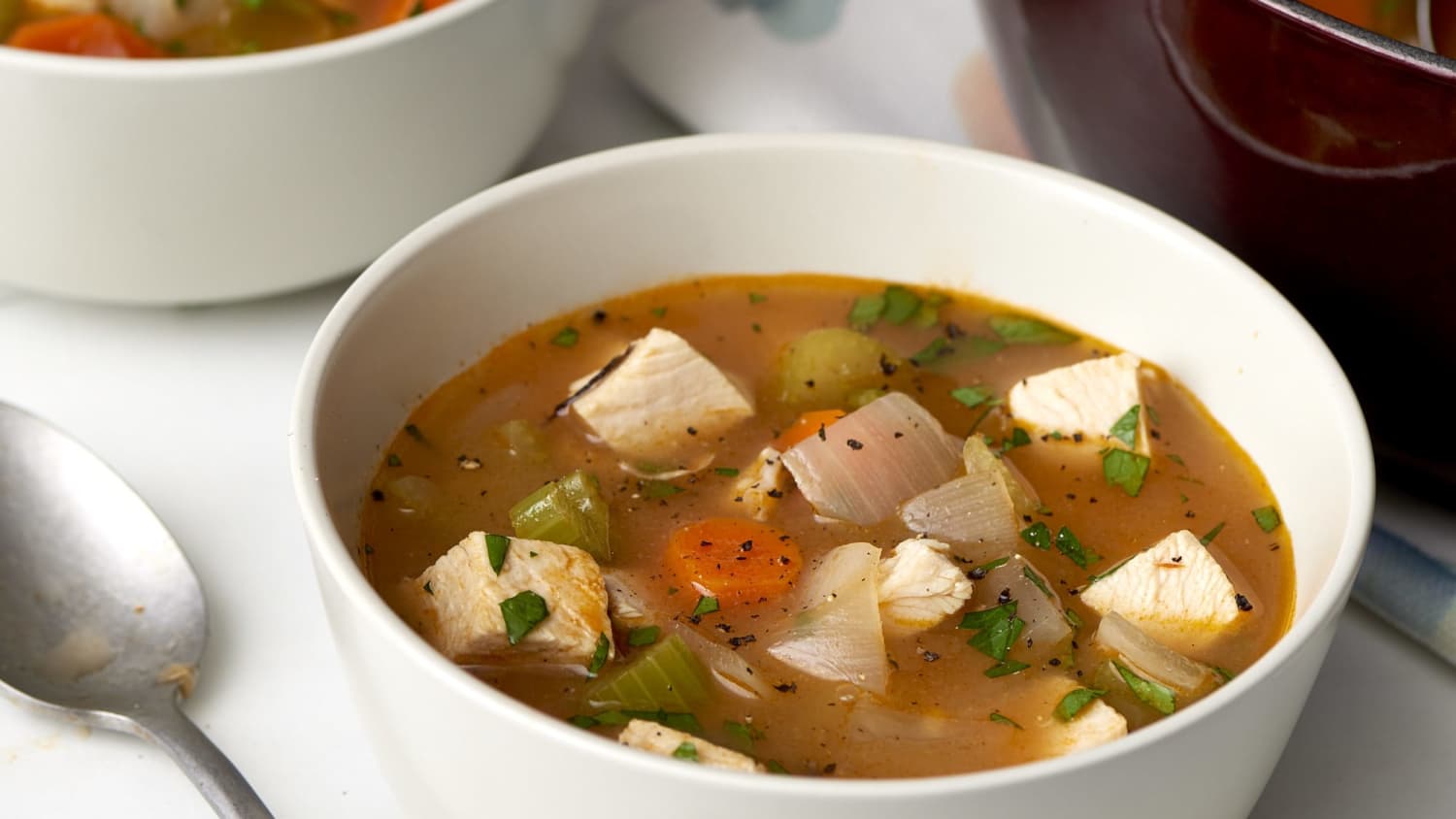 Post-Thanksgiving Turkey Vegetable Soup-image