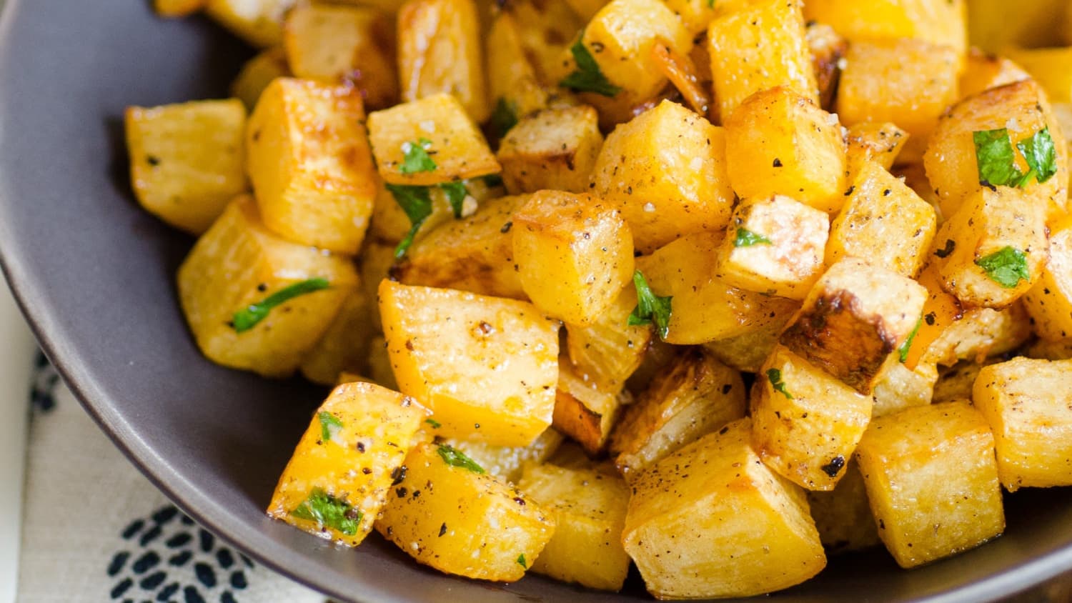 Roasted Rutabaga in Brown Butter-image