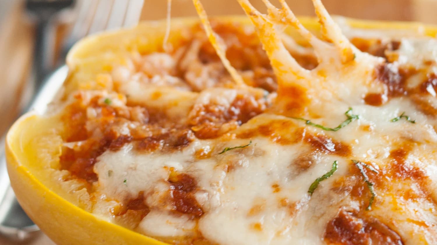 Lasagna-Stuffed Spaghetti Squash-image