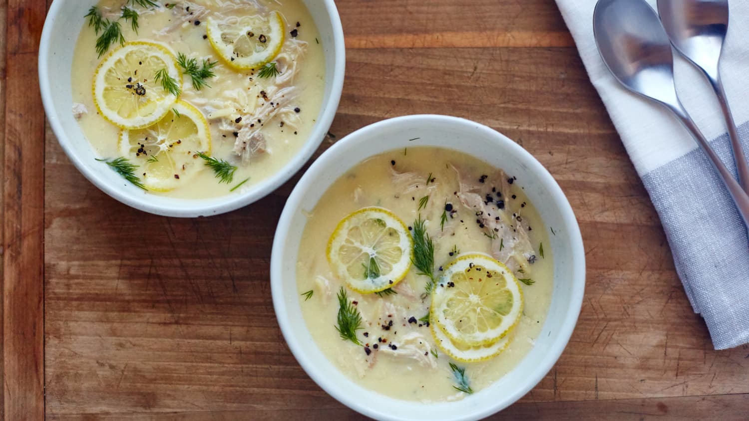 How To Make Greek Egg and Lemon Soup (Avgolemono)-image