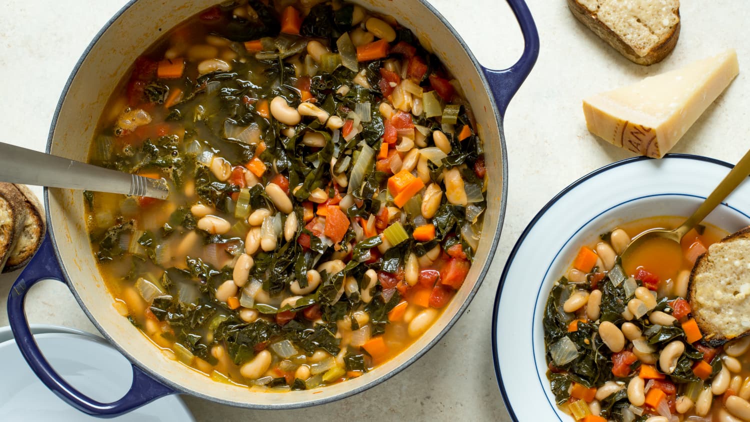 Kale and Cannellini Bean Stew-image