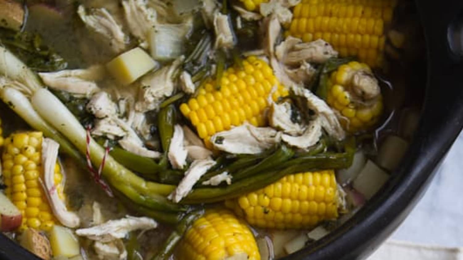 Colombian Ajiaco (Chicken and Potato Soup)-image