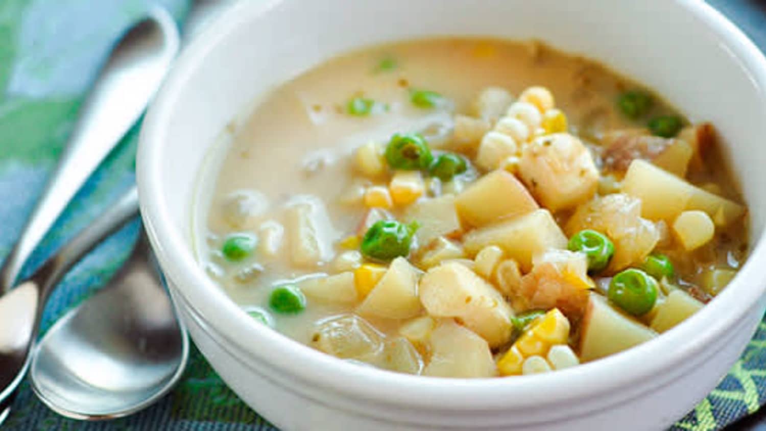 Andean Cheese & Potato Soup (Locro de Papa)-image