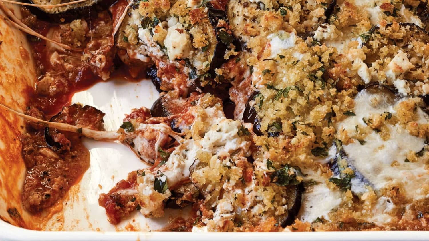 Ina Garten's Roasted Eggplant Parmesan-image
