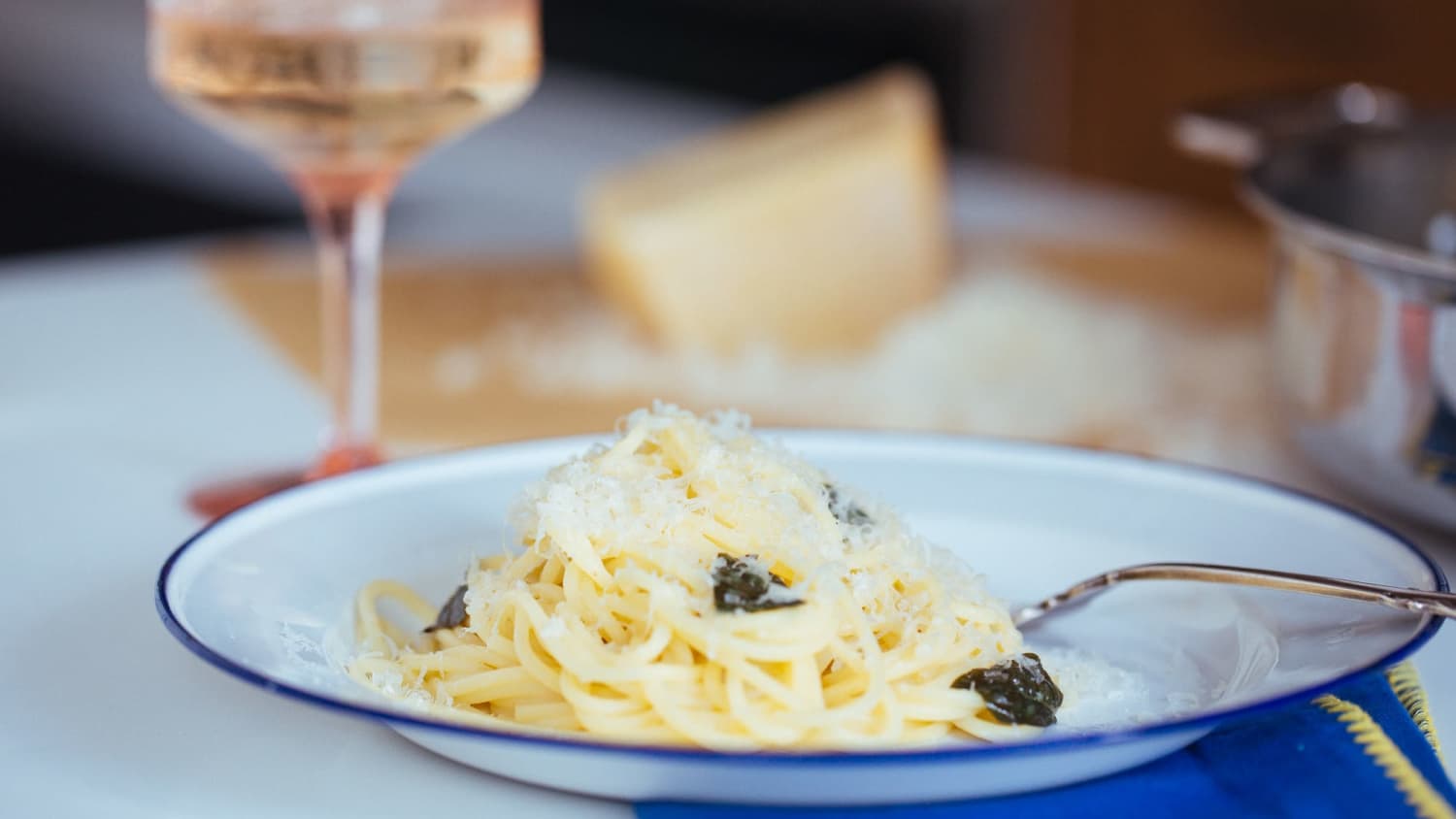 3-Ingredient Buttery White Wine Pasta Sauce  -image