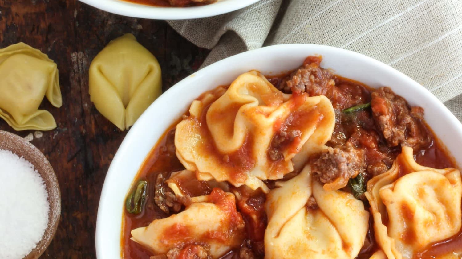 Italian Sausage And Tortellini Soup-image