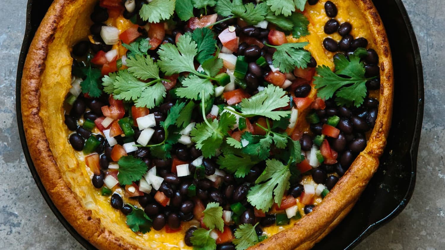 Savory Tex-Mex Dutch Baby Pancake-image