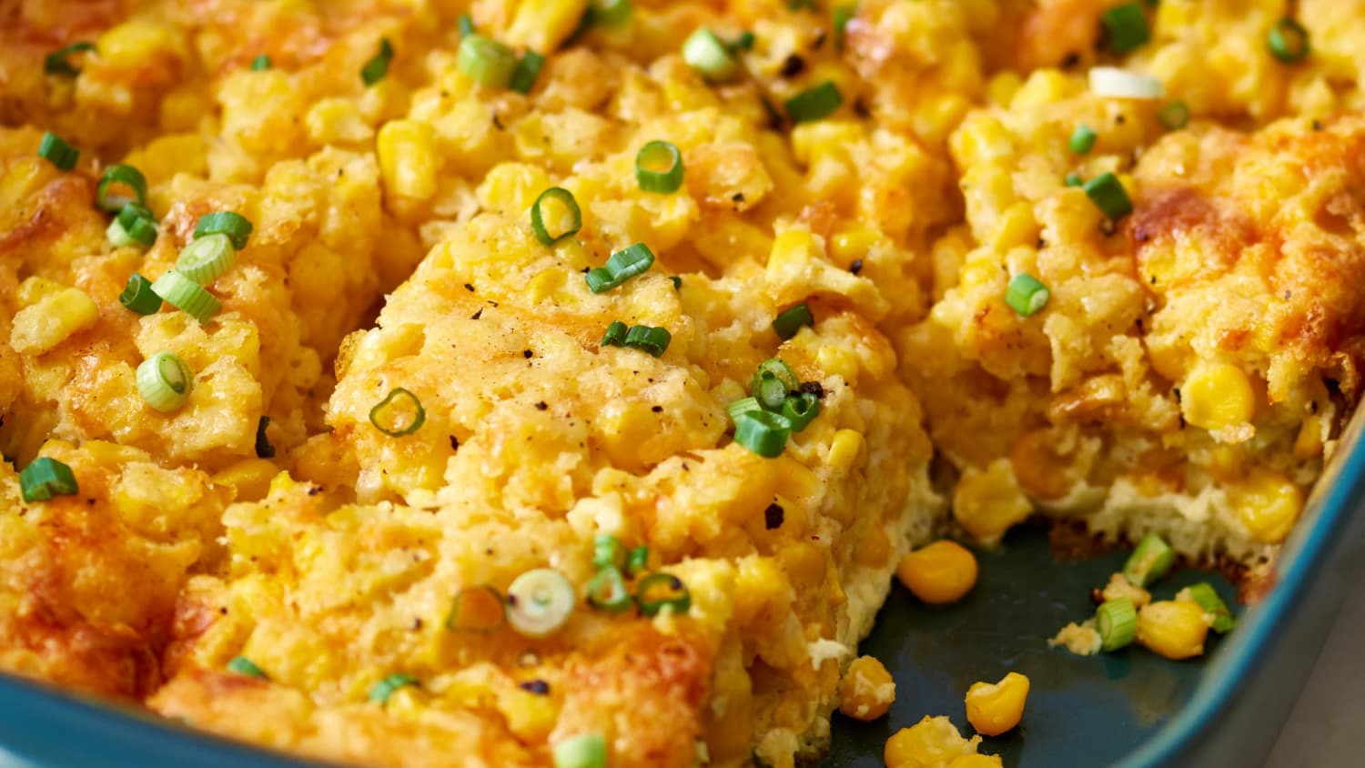 Baked Corn Pudding Casserole-image