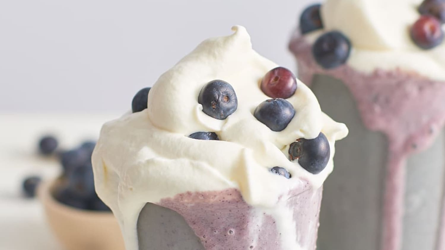 Maine Blueberry Milkshake
