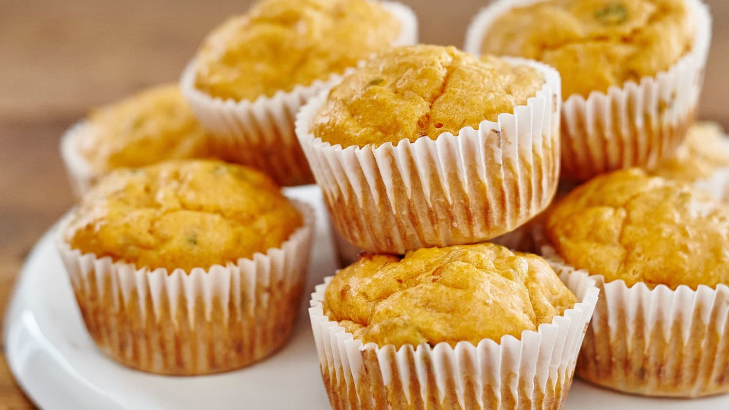 Savory Tomato-Basil Morning Muffins-image