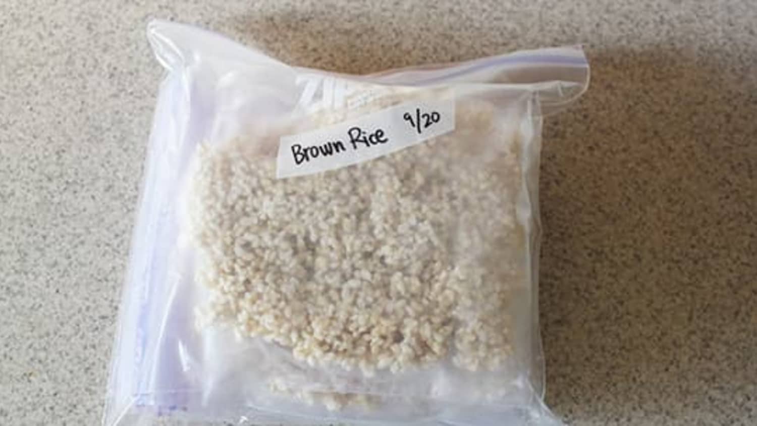 How To Freeze Cooked Brown Rice-image