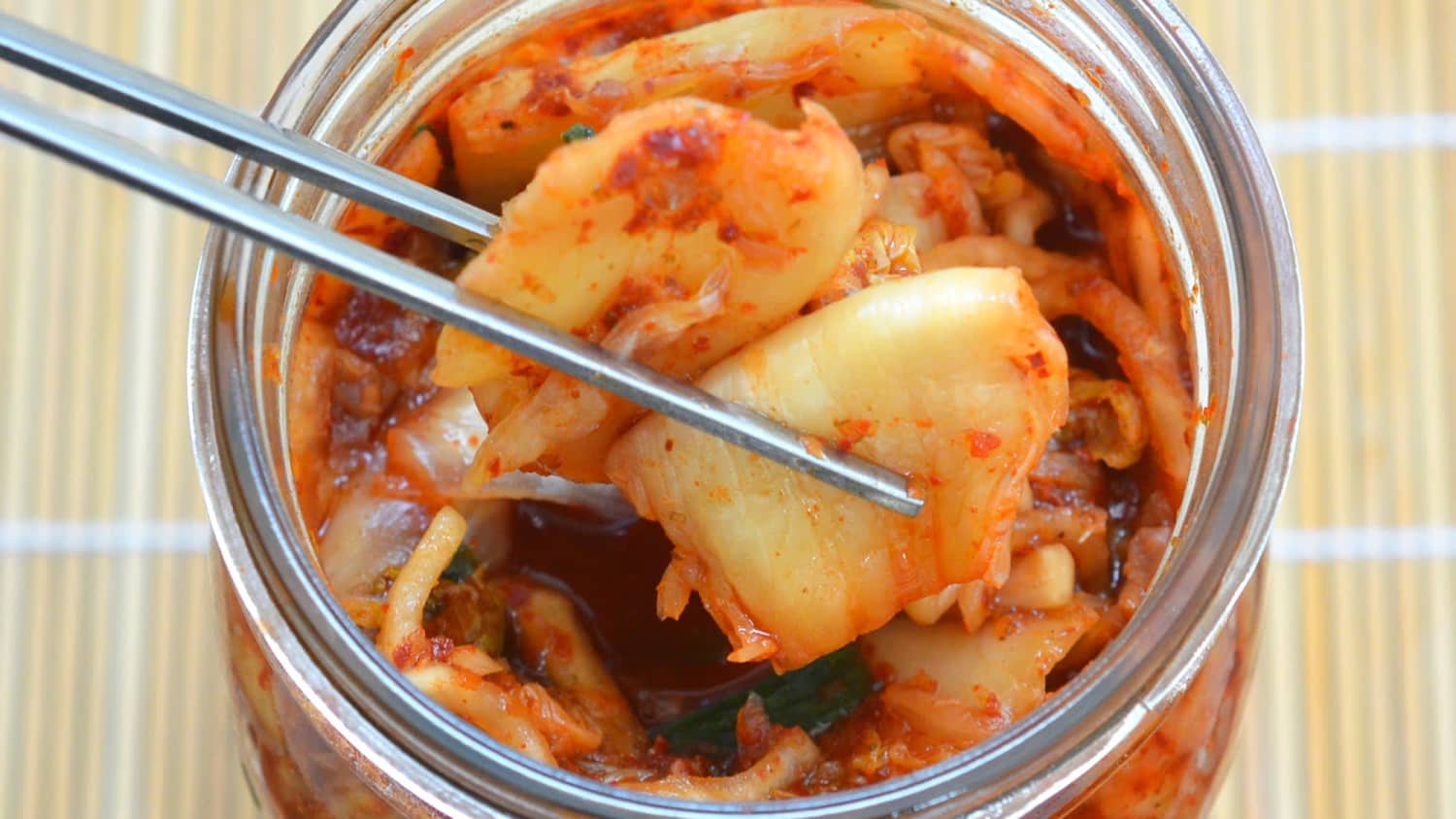 How to Make Cabbage Kimchi Recipe Cart