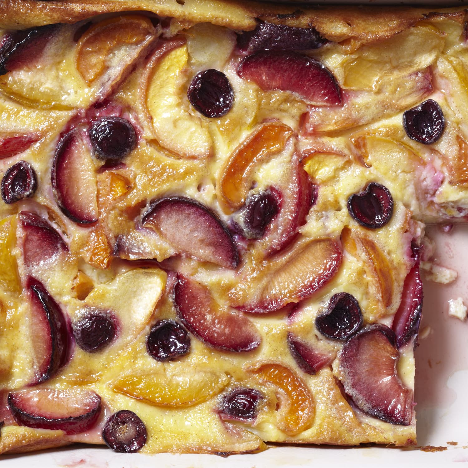 Recipe Cardamom And Stone Fruit Clafoutis Kitchn
