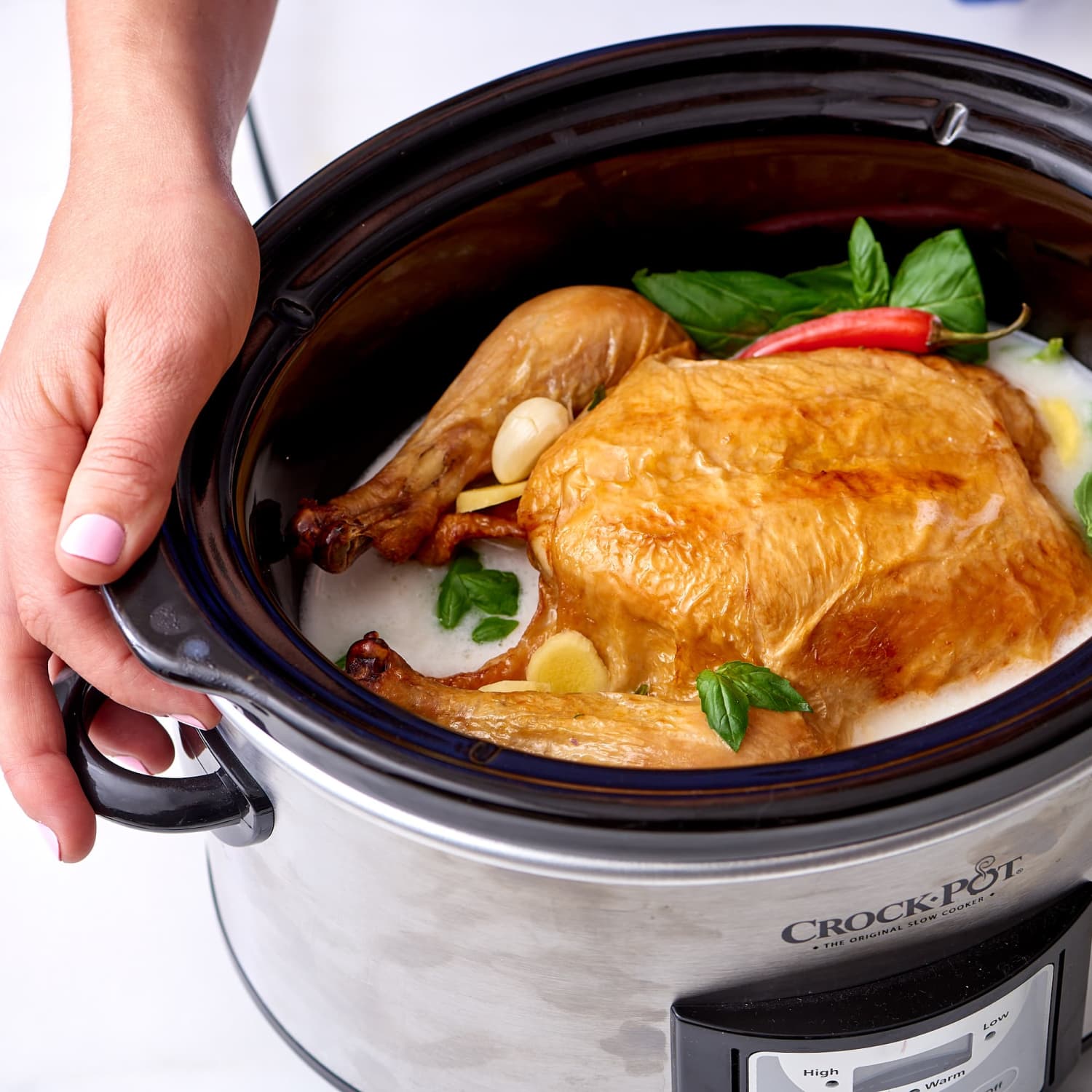 How To Cook A Whole Chicken In Coconut Milk In The Slow Cooker Kitchn Condensed milk, gelatin, oatmeal cookies, butter, grated coconut and 3 more. how to cook a whole chicken in coconut milk in the slow cooker