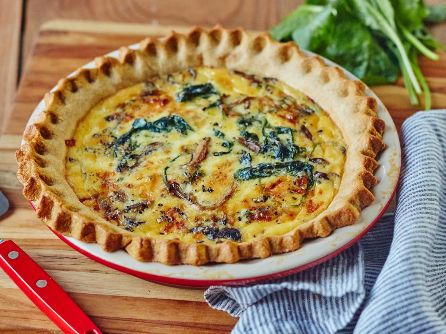 How To Make A Foolproof Quiche Kitchn