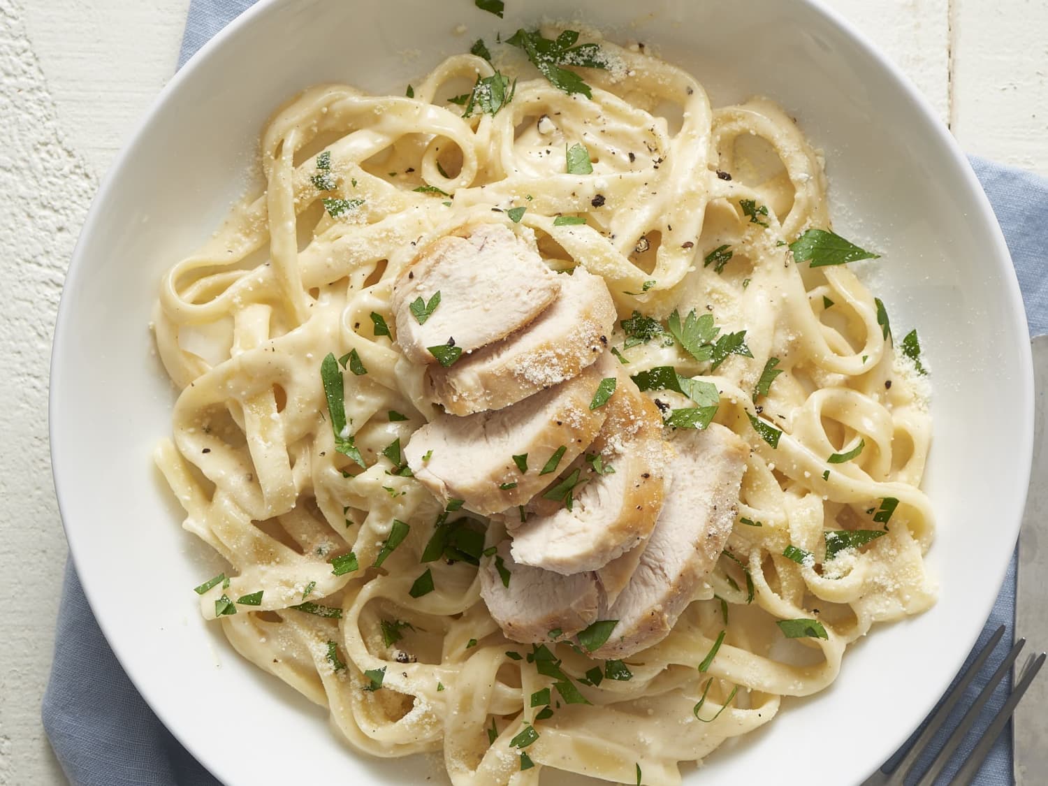 How To Make Classic Chicken Alfredo Pasta The Easiest Simplest Method Kitchn