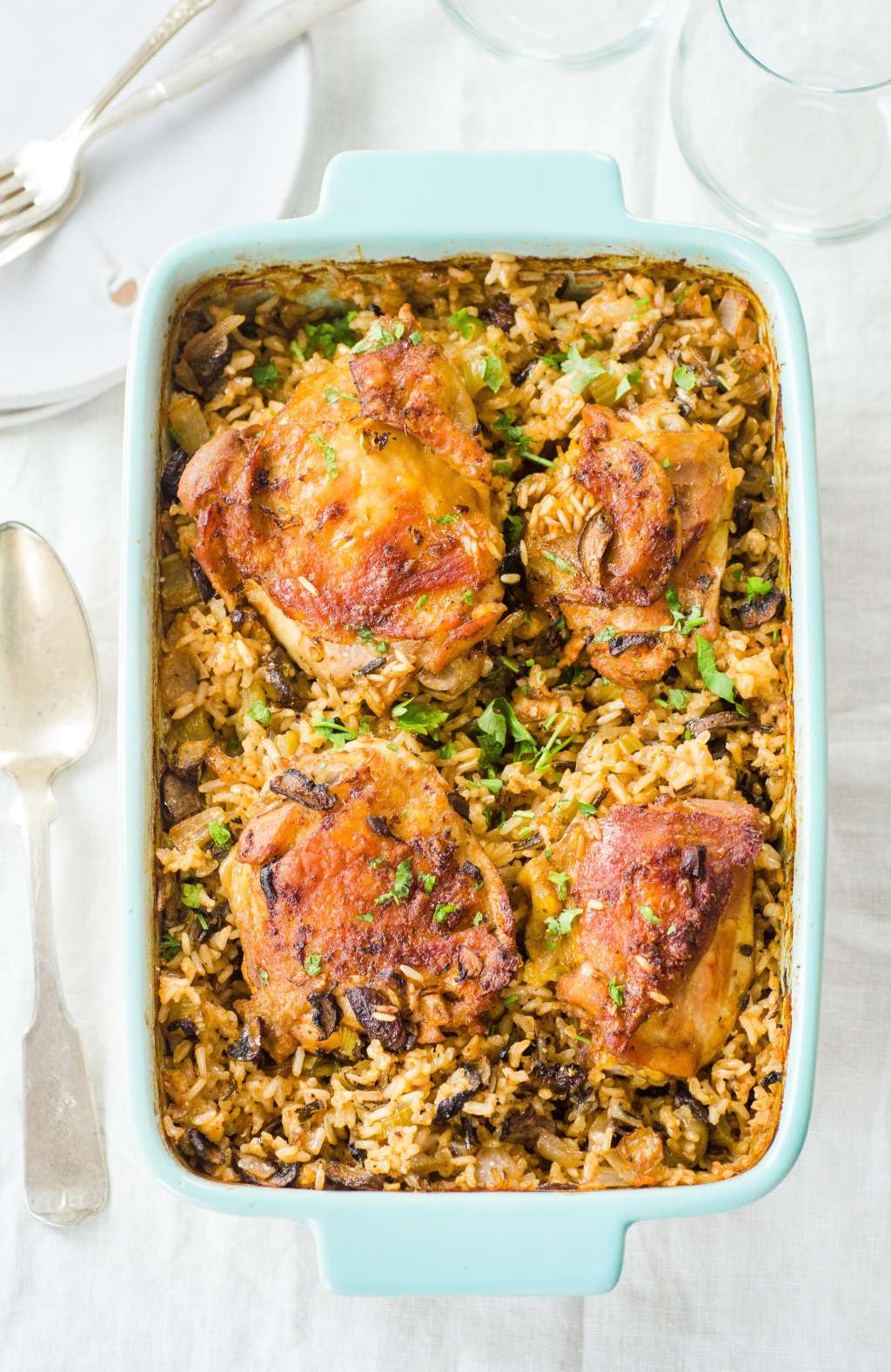 Recipe: Chicken and Wild Rice Bake | Kitchn