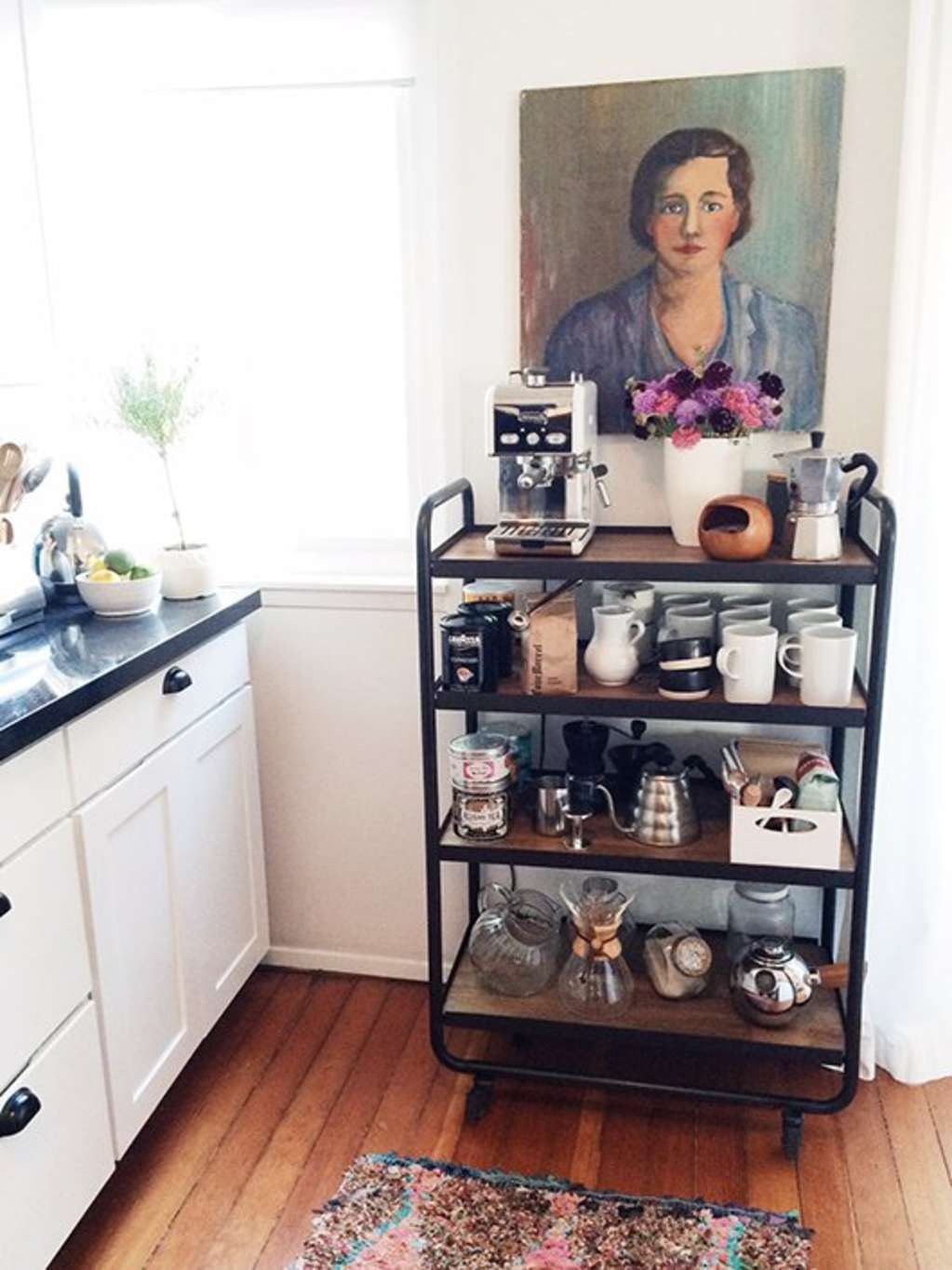 For Coffee Lovers: A Kitchen Cart Devoted Entirely To ...