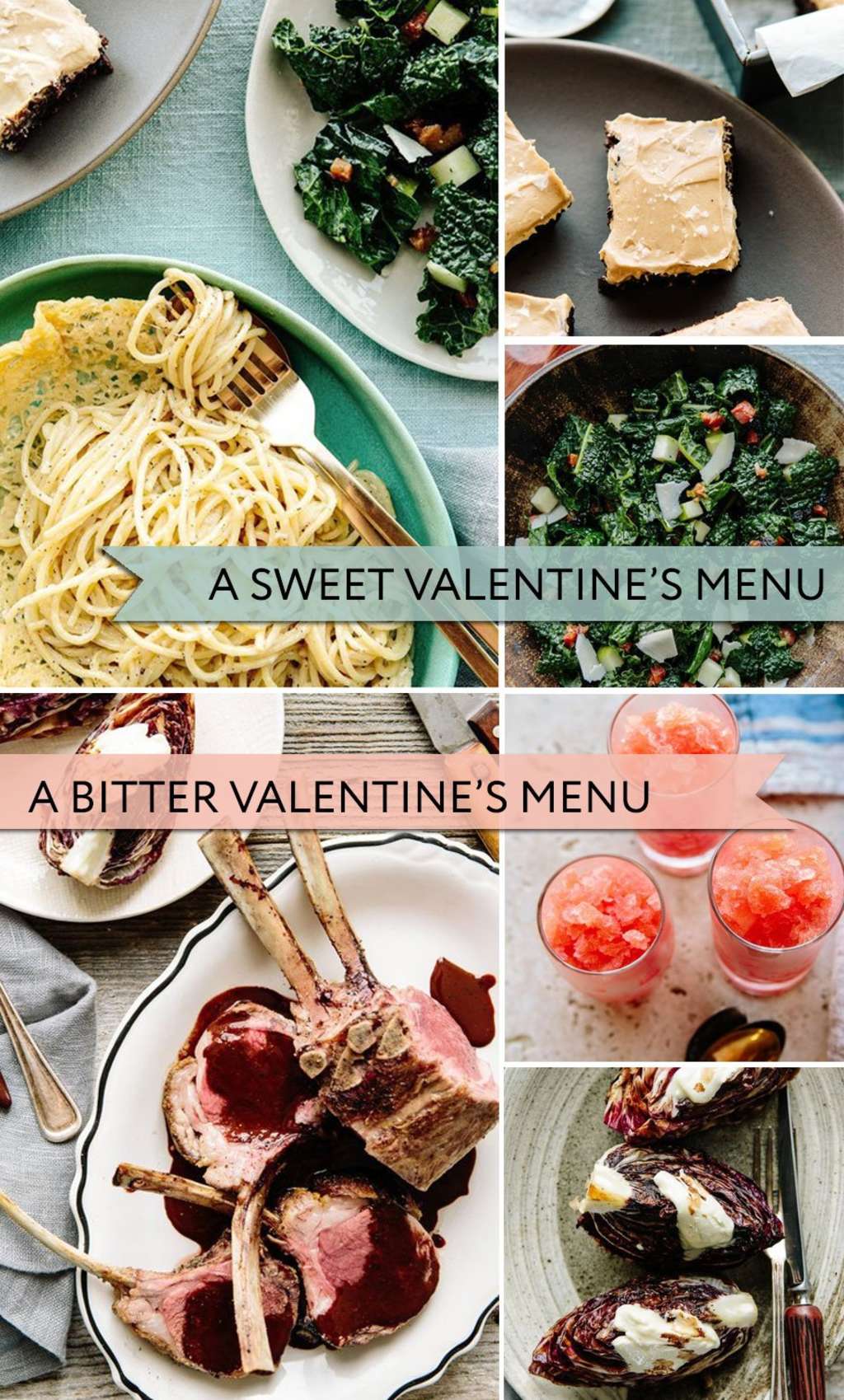 Sweet & Bitter: Two Simple Menus for Valentine's Day | Kitchn