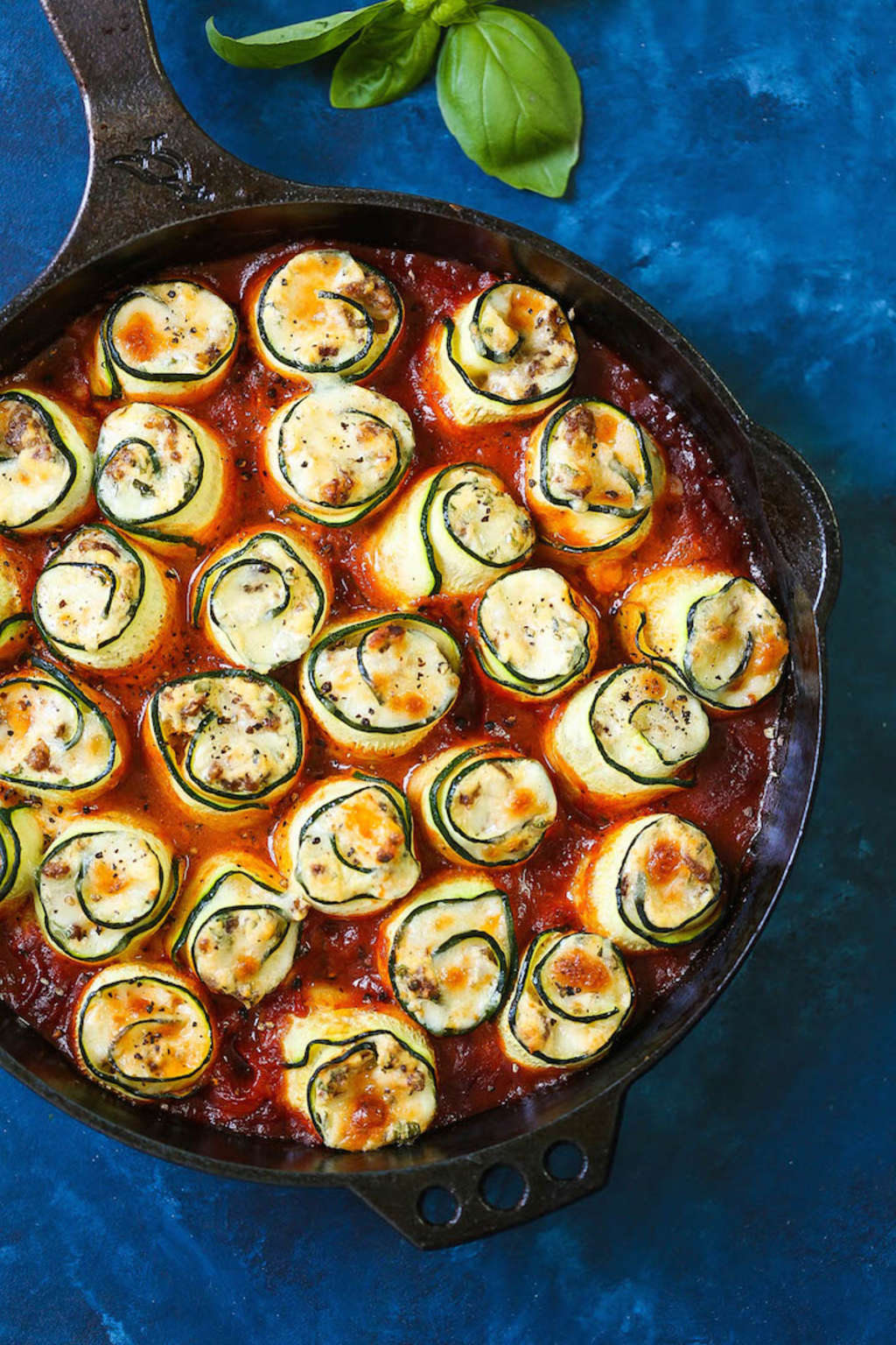 Zucchini Lasagna Rollups - Damn Delicious | Kitchn