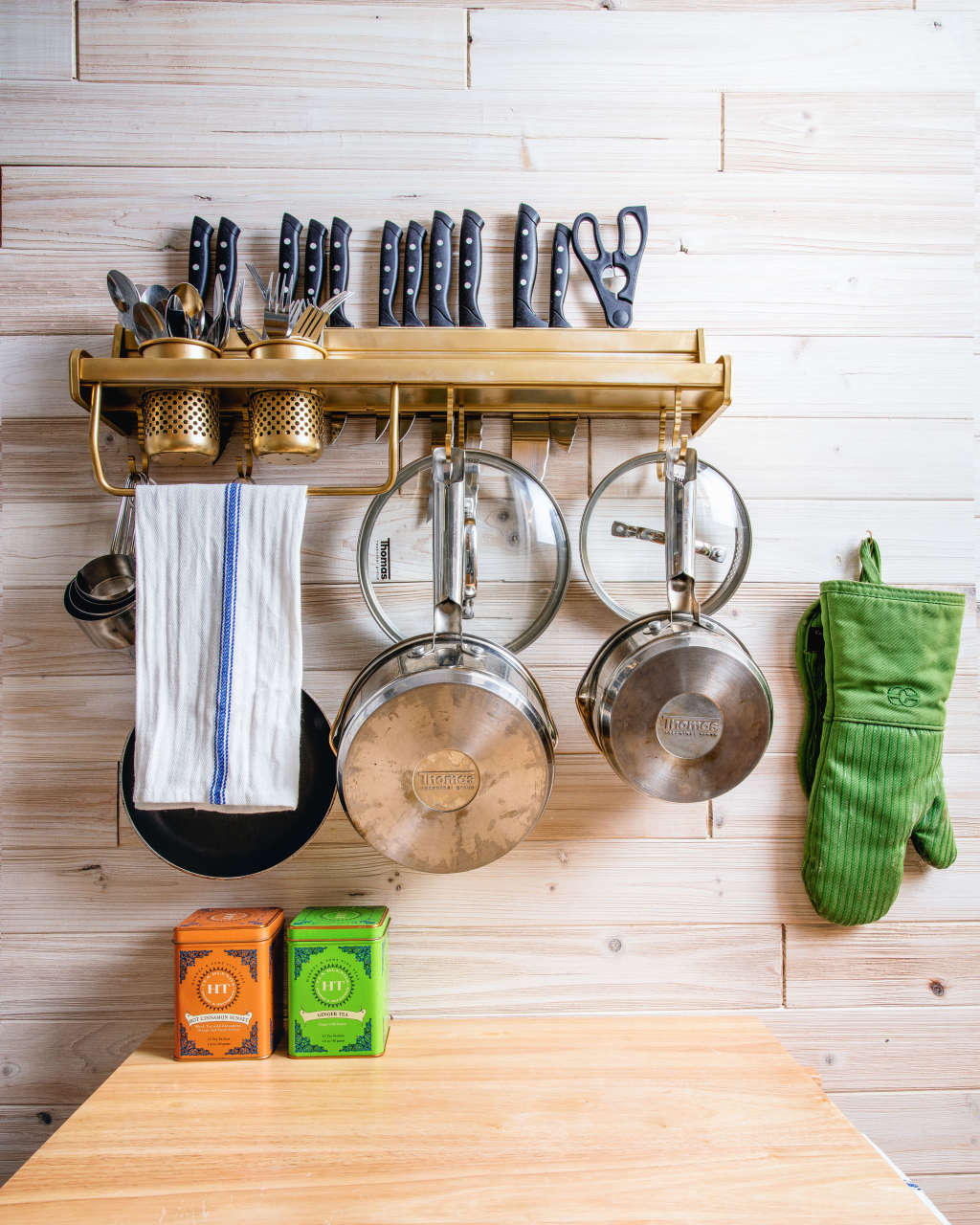 mobile pot rack