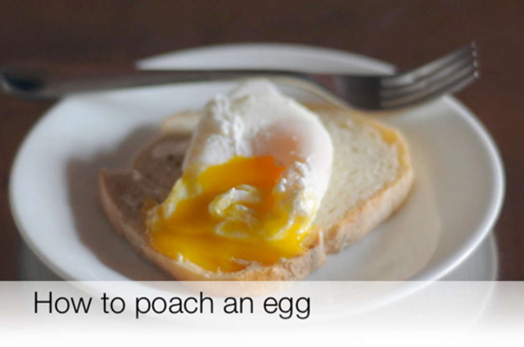 How To Poach an Egg: The Video | Kitchn