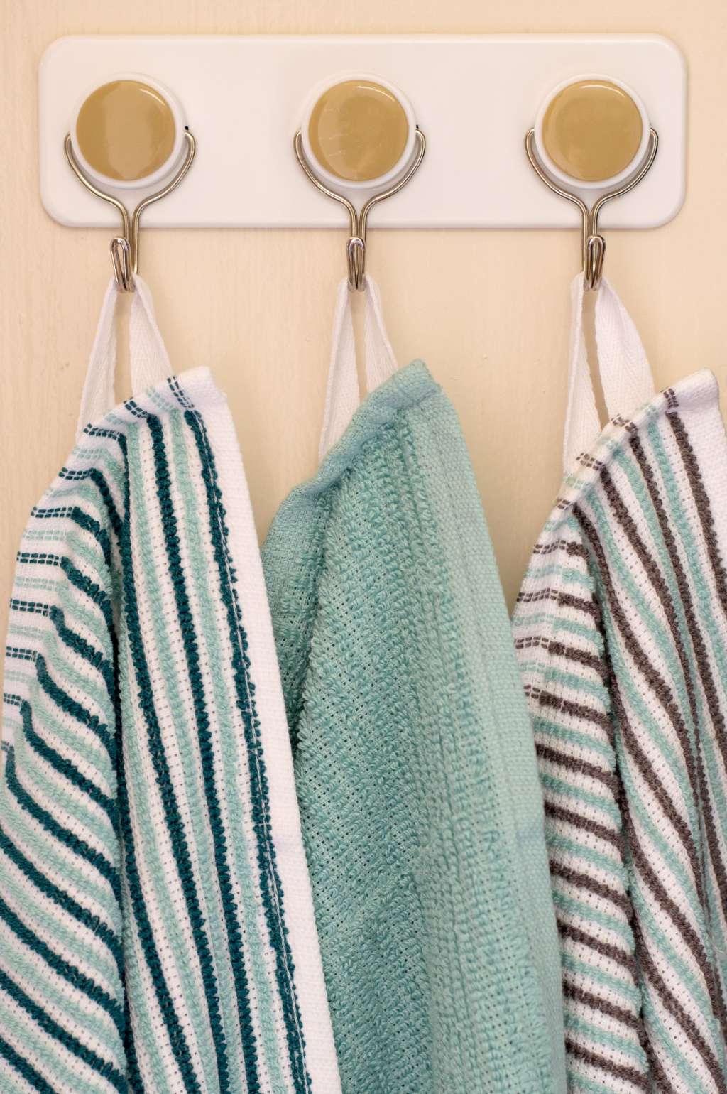 How To Add Loops to Dishtowels for Hanging Kitchn