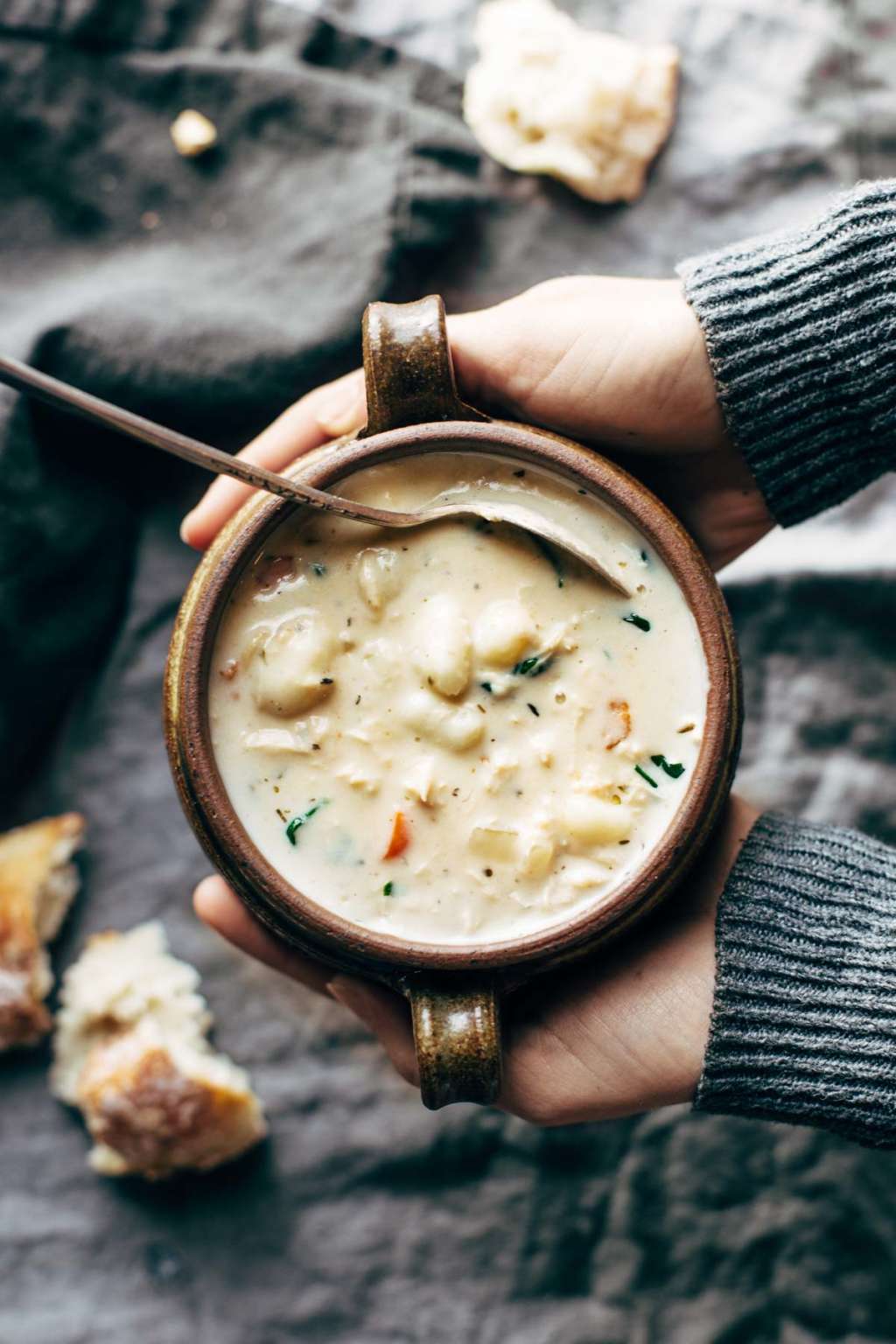 This Creamy Slow Cooker Chicken Soup Is Like a Warm Hug ...