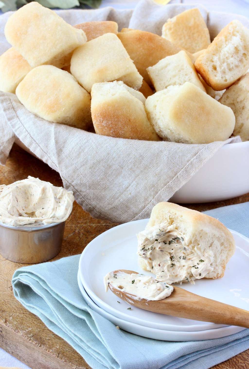 Thanksgiving Recipe Compound Butters With Better Than Homemade Rolls 